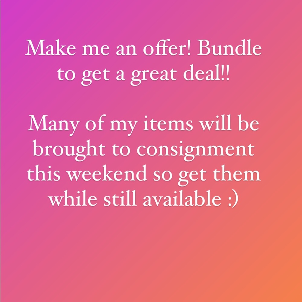 Make me an offer